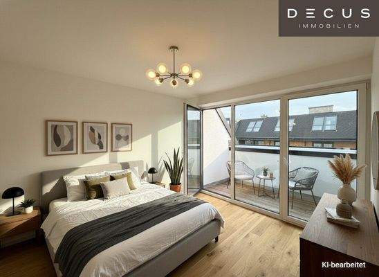 Schlafzimmer - KI bearbeitet