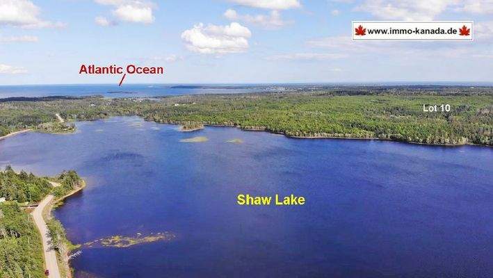 Cape Breton - Shaw Lake - 2,7 Hektar großes Grunds
