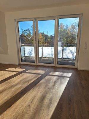 Blick aus dem Wohnzimmer