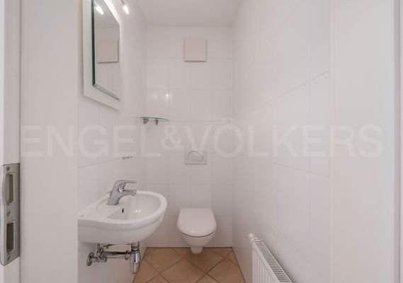 WC im Erdgeschoss