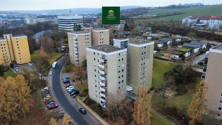 Über die Dächer von Würzburg