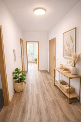 Flur (Einrichtungsbeispiel)