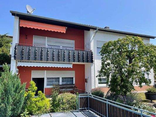 Wohnhaus Blick vom Garagendach