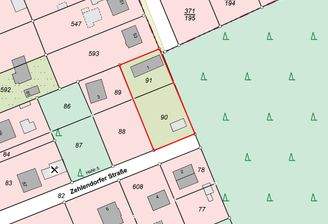 Flurkartenausschnitt