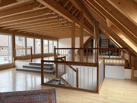 offener Wohnbereich Dachspitz