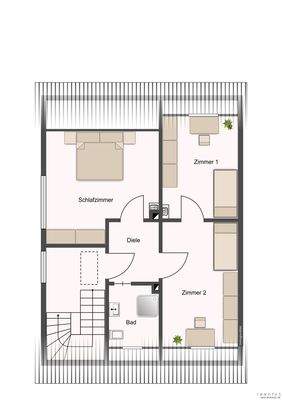 Grundriss Dachgeschoss