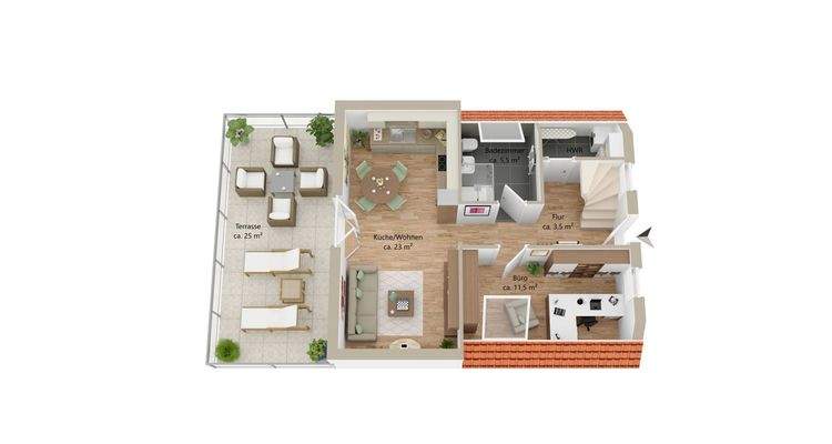 Grundriss Erdgeschoss