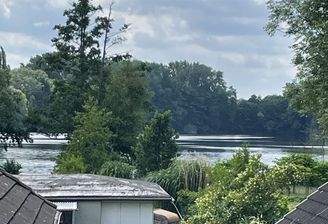 Blick von der Balkonterrasse