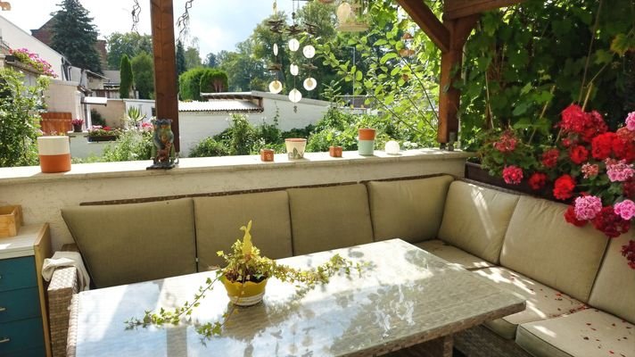 Überdachte Terrasse