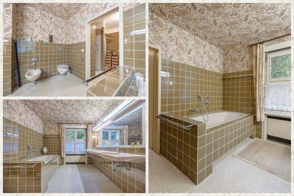 Tageslichtbad mit Doppelwaschtisch