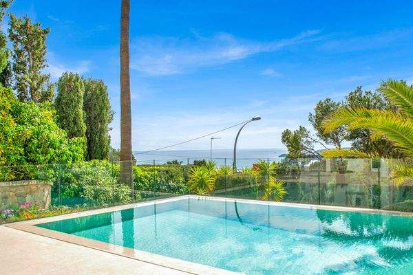 Swimming pool with views