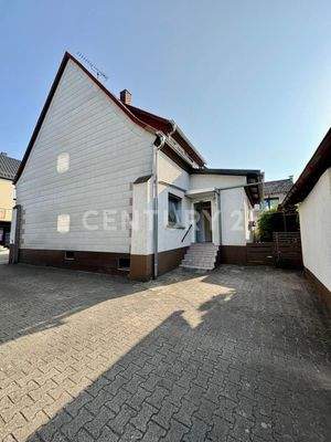 Rückansicht des Hauses