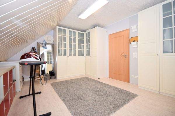 Ankleide am Schlafzimmer