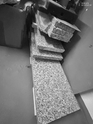 Neue Fensterbänke, Granit