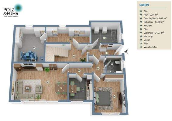 Grundriss Untergeschoss