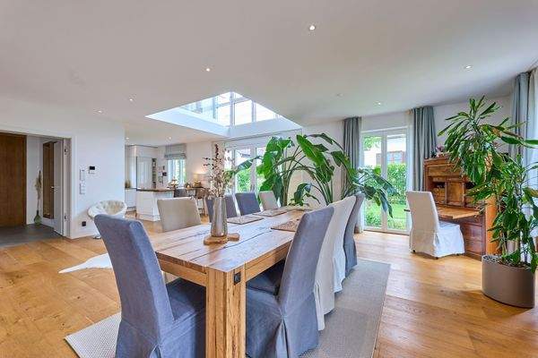 Essbereich mit Atrium