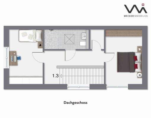 Grundriss Wohnung 1.3