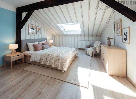 Möblierungsvorschlag Schlafzimmer 2