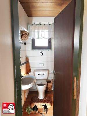 Gäste-WC / Muster-Einrichtungsbeispiel