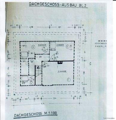 Grundriss Dachgeschoss
