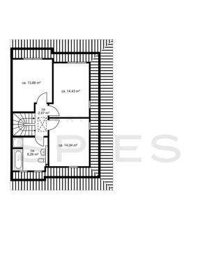 Aufteilung Obergeschoss