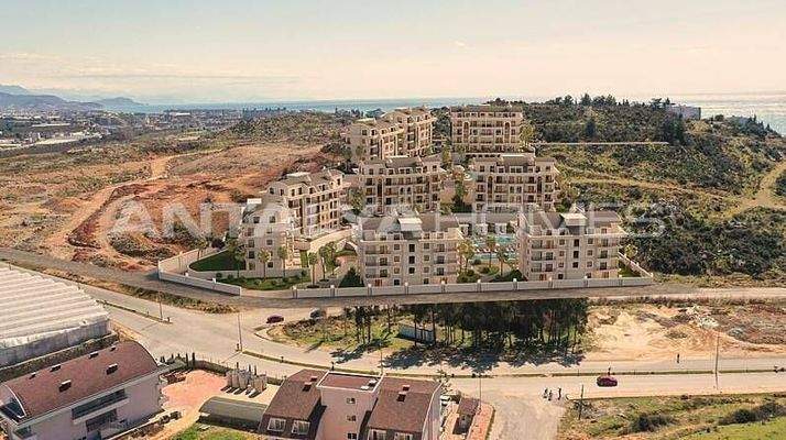 Luxury Flats Within Walking Distance to the Sea in Turkler Alanya