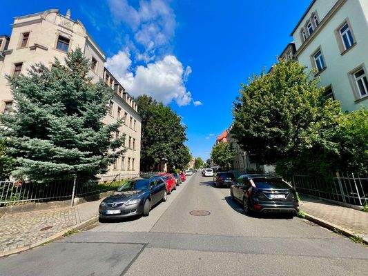 Blick in die Straße