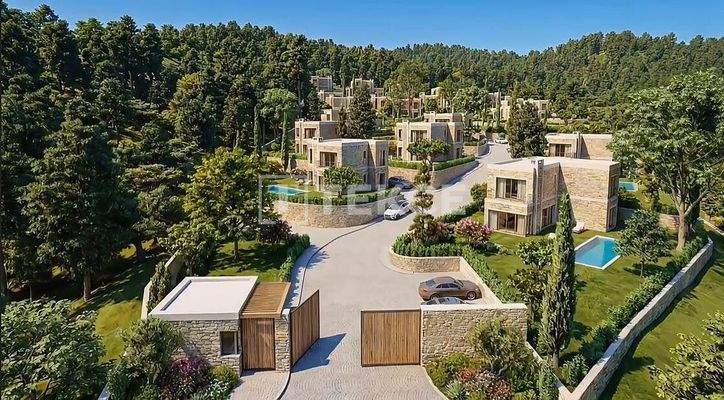 Villas with Private Pools and a Natural Ambiance in Bodrum Torba