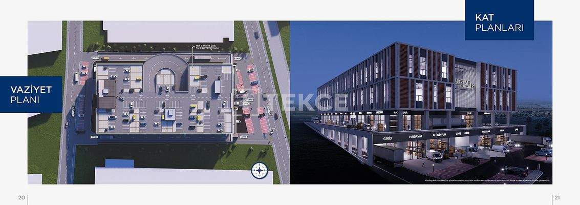Shops in a Comprehensive Project in Başakşehir İstanbul