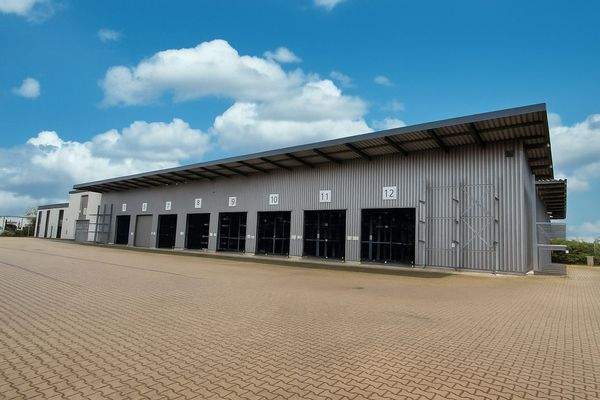 Außenansicht Lagerbereich