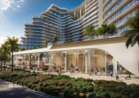 Geschäftsstraße im Haus