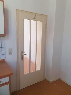 Türe von der Küche zum Wohnzimmer