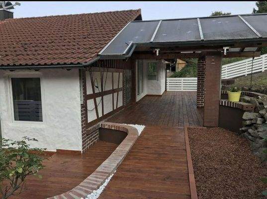 Überdachte Terrasse HW