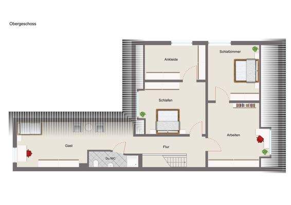Grundriss Obergeschoss