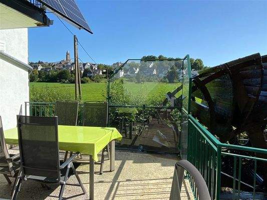 Gast-Balkon am Wasserrad