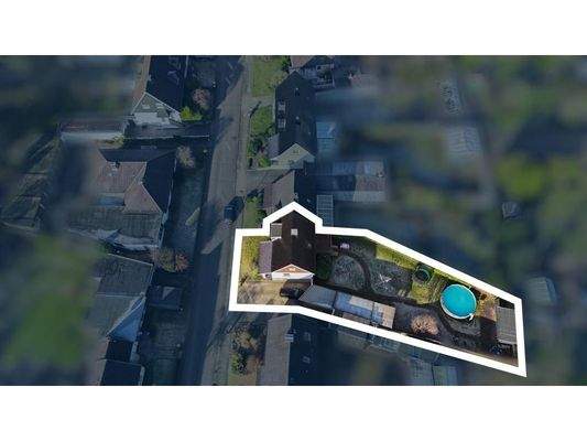 eingezeichnetes Grundstück