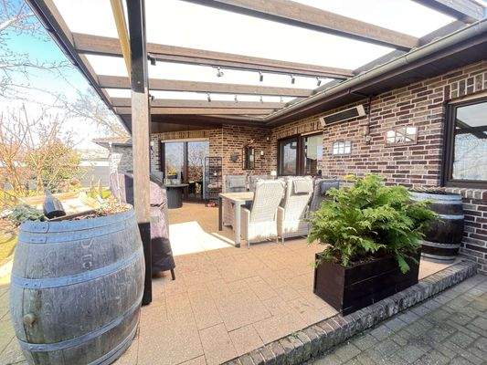 Überdachte Terrasse