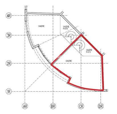 Grundriss Galerie