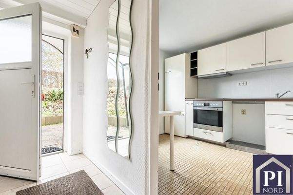 Eingang im die zweite Einheit