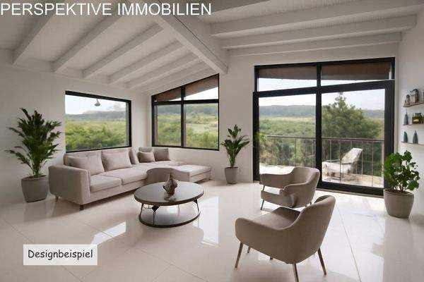 Wohnzimmer - Designbeispiel