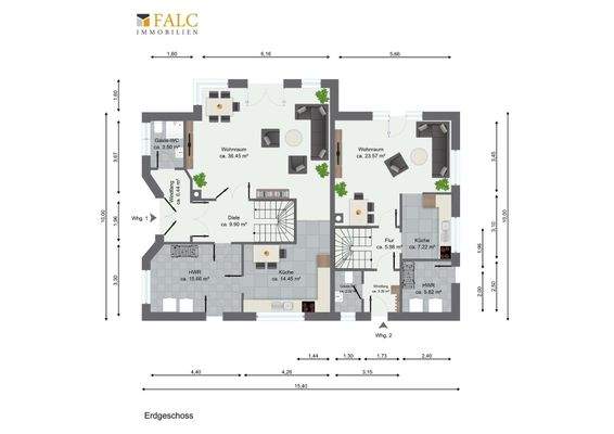 Grundriss Erdgeschoss