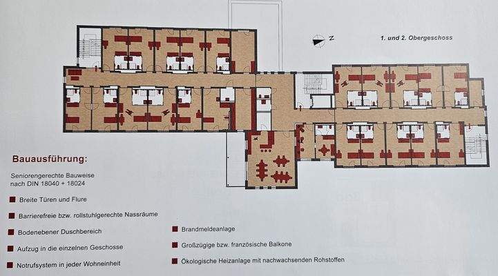NEU Grundrisse 1. + 2. OG Pfle