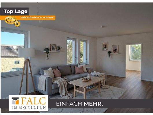 Wohnzimmer home staging- (KI generiert)