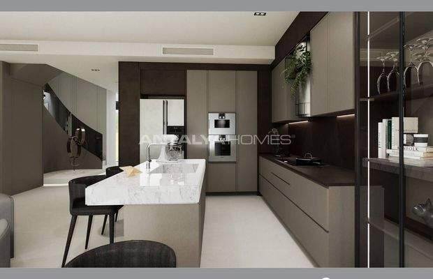 6-Bedroom Luxury Houses with Pools in Altıntaş Antalya