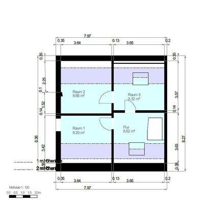 Grundriss / Skizze Dachgeschoss