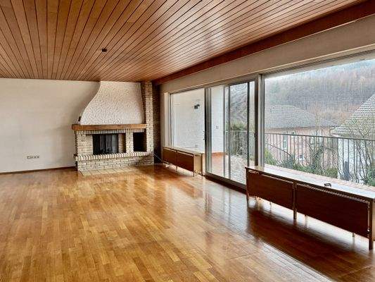 Wohnzimmer mit Kamin (Nutzung nach Absprache)