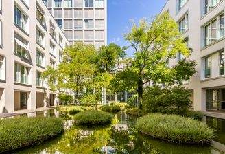 Hinreißender Blick ins Atrium