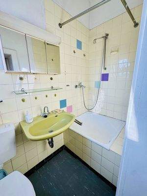 Badezimmer im Dachgeschoss