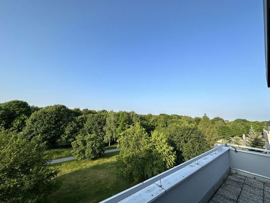 Dachterrasse Blick Südwest