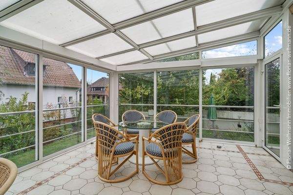 Wintergarten Südausrichtung 36,75 m²